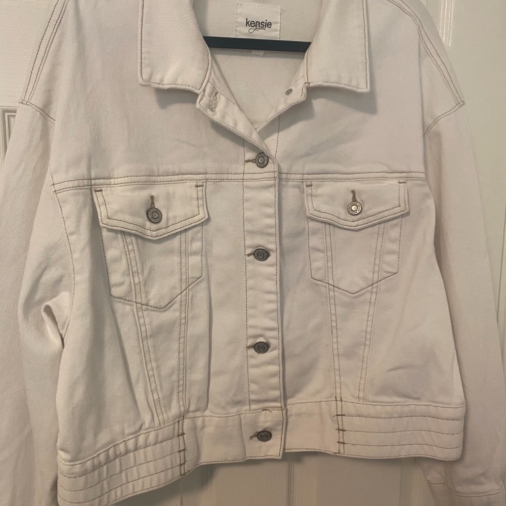 Kensie Women's Jean Jacket - Picture 5 of 8
